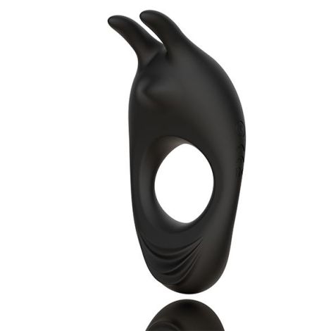 FeelzToys - Zeus Dual Vibe Cock Ring Black - 2