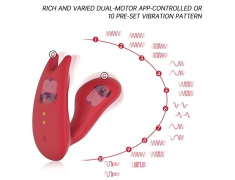 Magic Motion - Umi Smart Wearable Dual Motor Vibrator - 8