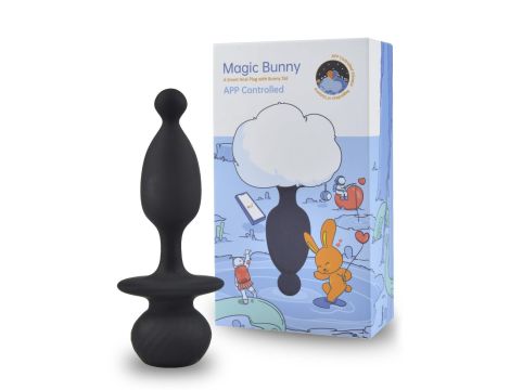 Magic Motion - Bunny App Controlled Vibrating Bunny Tail Anal Plug - 6