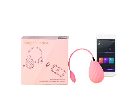 Magic Motion - Magic Sundae App Controlled Love Egg Pink - 3