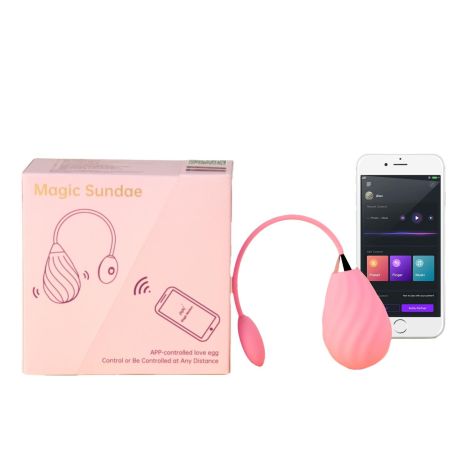 Magic Motion - Magic Sundae App Controlled Love Egg Pink - 3