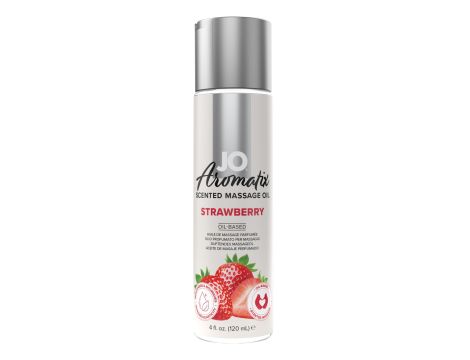 System JO - Aromatix Scented Massage Oil Strawberry 120 ml