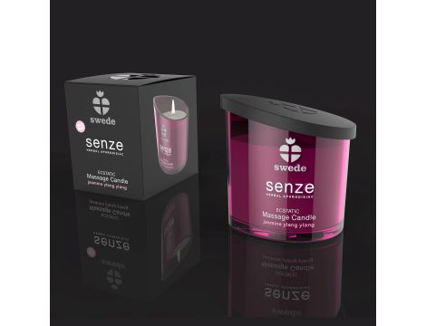 Swede - Senze Ecstatic Massage Candle Jasmine Ylang Ylang  - 4