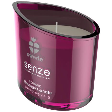 Swede - Senze Ecstatic Massage Candle Jasmine Ylang Ylang  - 2