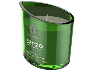 Swede - Senze Arousing Massage Candle Lemon Pepper Eucalyptus - image 2