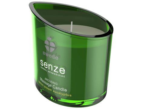 Swede - Senze Arousing Massage Candle Lemon Pepper Eucalyptus - 2