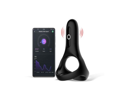 Magic Motion - Rise Smart Wearable Cockring Black