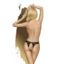 Bielizna-Naughty valentine M/L black - 3