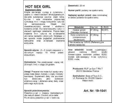 Supl.diety-HOT SEX GIRL 20ML - 3