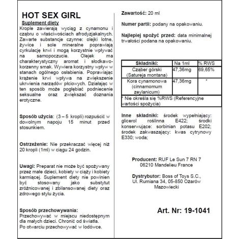 Supl.diety-HOT SEX GIRL 20ML - 3