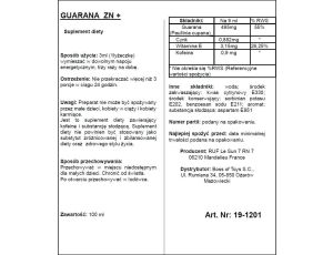 Supl.diety-APHRODICT GUARANA ZN + 100 ml - image 2