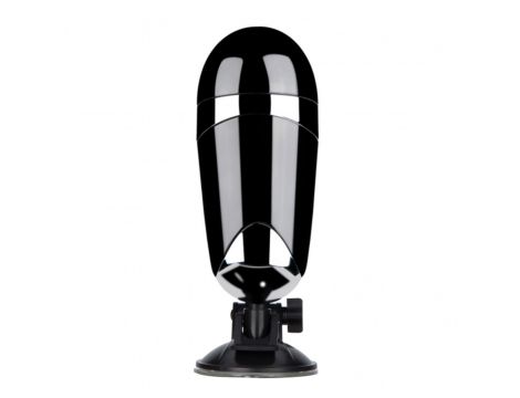 Randy sandy black wallmounted vibratinging masturbator - 2