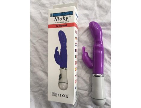 Nicky purple 13 speed g spot vibrating 22 cm