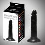 Rocket john 7,5 inch  black realistic dildo 7,5 inch  / 19 cm - 3