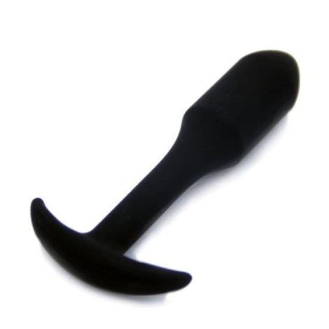 Rocket drill 3,8 inch black  anal plug 3,8  inch / 9,6 cm - 3