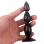 Rocket drill 5,2 inch black big anal plug 5,2 inch / 13 cm - 3