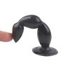 Rocket drill 5,2 inch black big anal plug 5,2 inch / 13 cm - 4