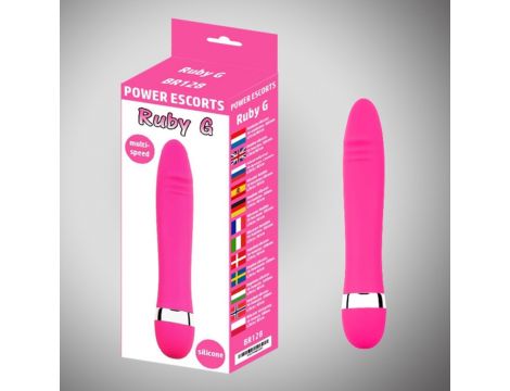 Ruby g pink vibro 18,5 cm / 7,3 inch