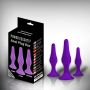 Plug - Anal Plug Box 3 pack purple - 2