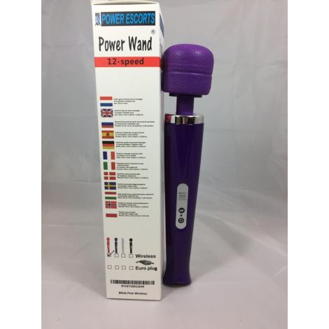 Powerwand  purple eu plug big size wand massager