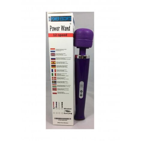 Powerwand  purple eu plug big size wand massager - 2