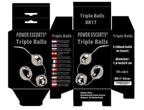 Triple balls silver - 2