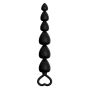 Plug-Power Escorts - Anal Beads Runner - Silicone-Black - 3