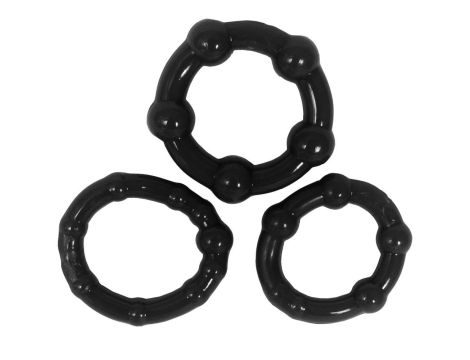 Quickes Pro - Vibrating masturbator + 3 pack cockring - 3