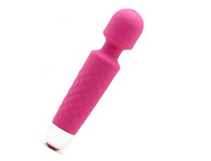 Iwand pink/ purple/ black  rechargeable silicone bodywand massager - image 2