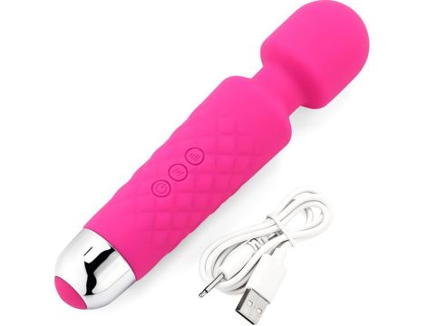 Iwand pink/ purple/ black  rechargeable silicone bodywand massager