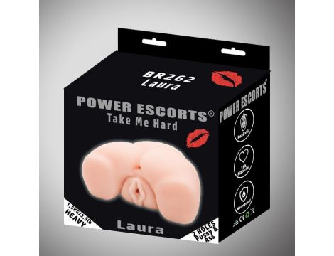 Masturbator-Take Me Hard Laura-Pussy & Ass Masturbator 1,55kg Flesh