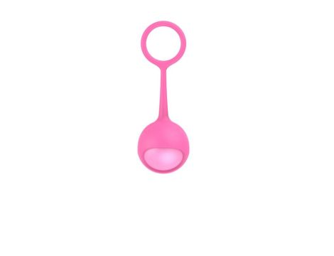 Kulki-Funballs Allison-Duo Kegel Balls Slicone Pink - 2