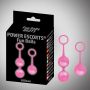 Kulki-Funballs Allison-Duo Kegel Balls Slicone Pink - 2