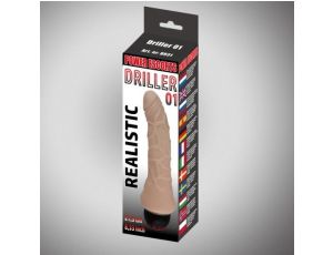 Driller 01  flesh 21,5 cm realistic vibrating - image 2