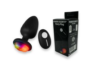 Power Escorts - Party Plug - Remote Plug Black, USB Rechargeable - 10 Functions - image 2