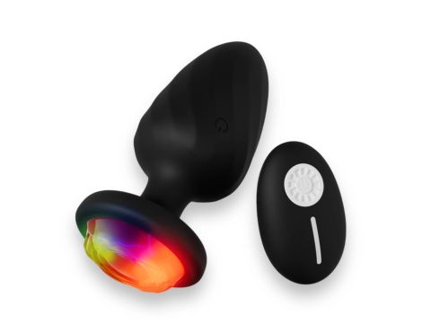 Power Escorts - Party Plug - Remote Plug Black, USB Rechargeable - 10 Functions