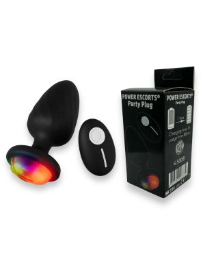 Power Escorts - Party Plug - Remote Plug Black, USB Rechargeable - 10 Functions - image 2