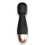 Power Escorts - Mini Wand De Luxe - Black - 11,6 Cm / 4.5 Inch Silicone Wand Massager - 2