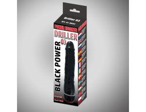 Driller 03 black 21,5 cm realistic vibrating - image 2