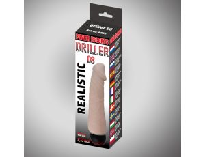 Driller 08 flesh 22 cm realistic vibrating - image 2