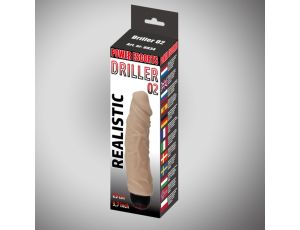 Driller 02 flesh 25 cm realistic vibrating - image 2