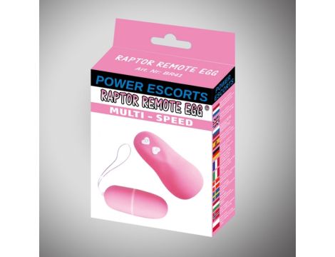 Raptor remote egg pink remote egg