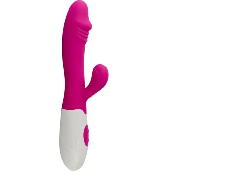 Billy g pink 20 cm silicone vibrating 10 speed