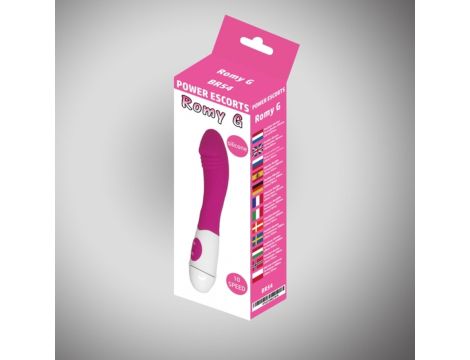 Romy g pink 20 cm silicone vibrating 10 speed