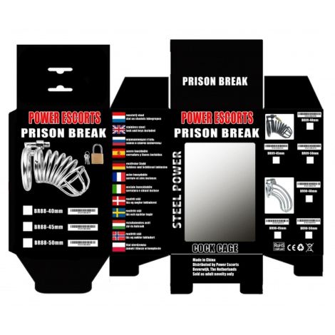 Prison BReak metal small 40 with lock - 3