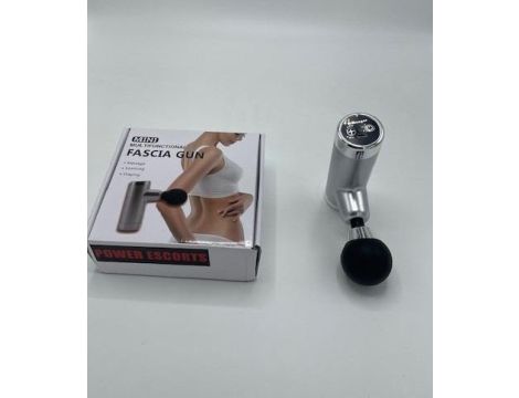 Massage gun mini silver