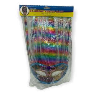 Maska-Venetian Mask Rainbow Deluxe - image 2