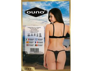 Ouno-Sexy Lingerie Set 2 parts-S/M-Black - image 2