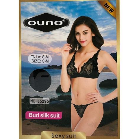 Ouno-Sexy Lingerie Set 2 parts-S/M-Black