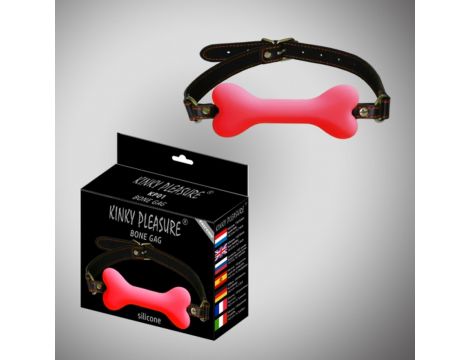 Bone gag black - 3